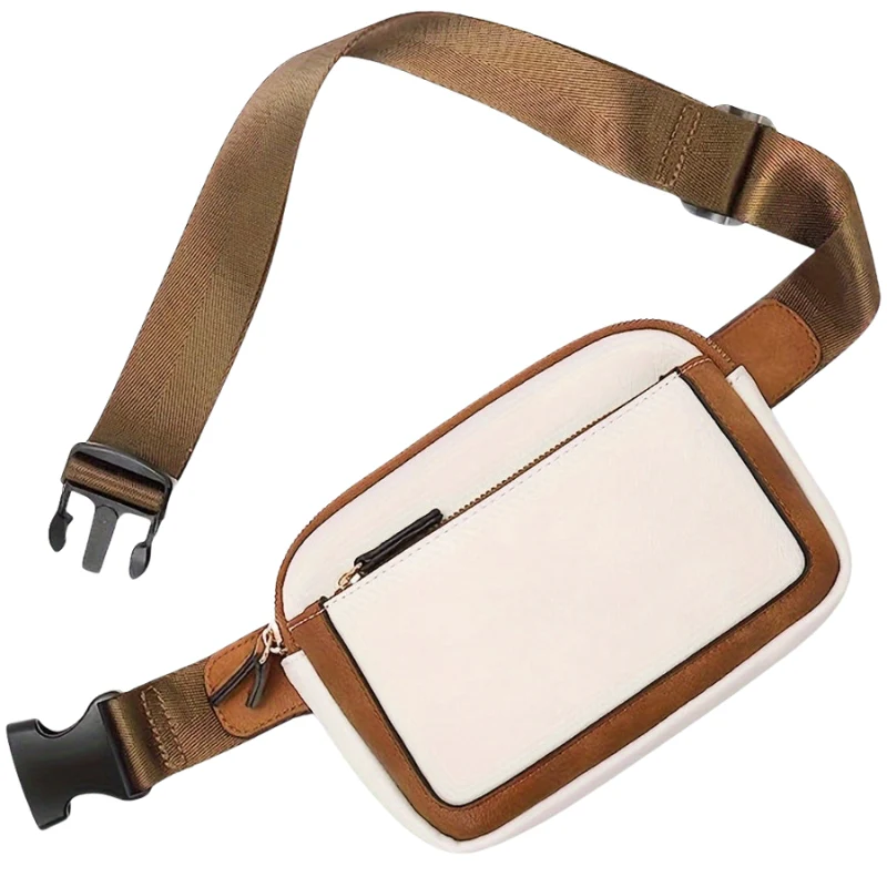Sac bandoulière avec fermeture éclair + bandoulière ajustable - Image 3