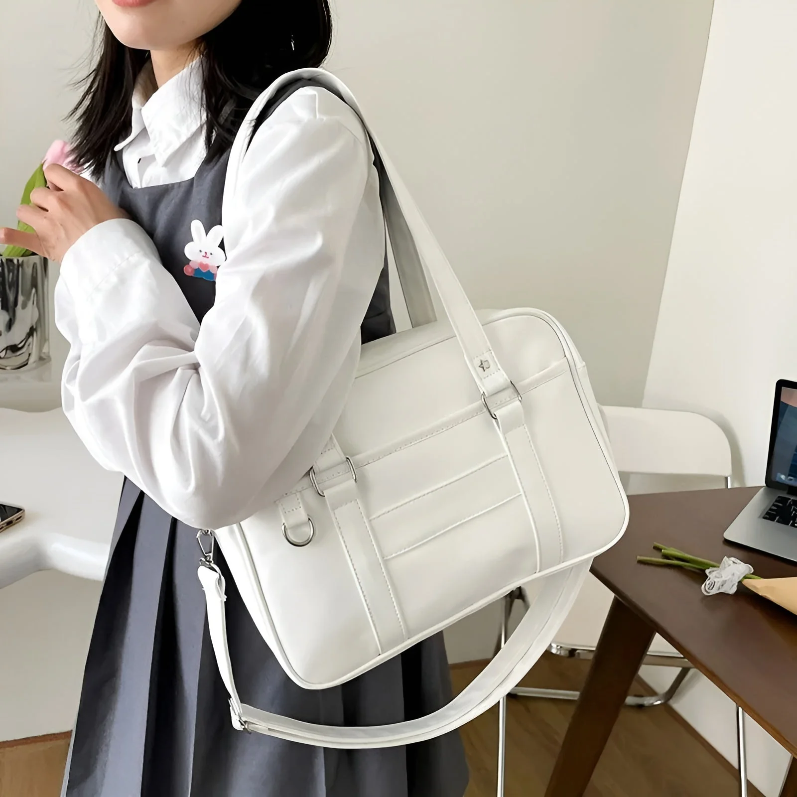 Sac bandoulière femme multi-compartiments polyvalent
