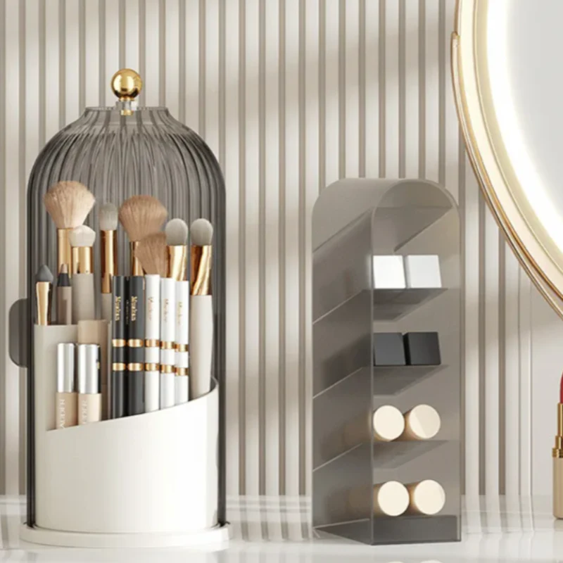 Organisateur cosmétique rotatif 360° multi-niveaux - Image 4