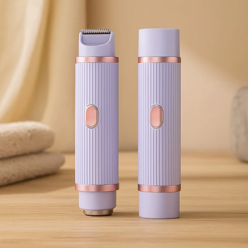 Rasoir électrique et tondeuse 2-en-1 rechargeable USB - Image 4
