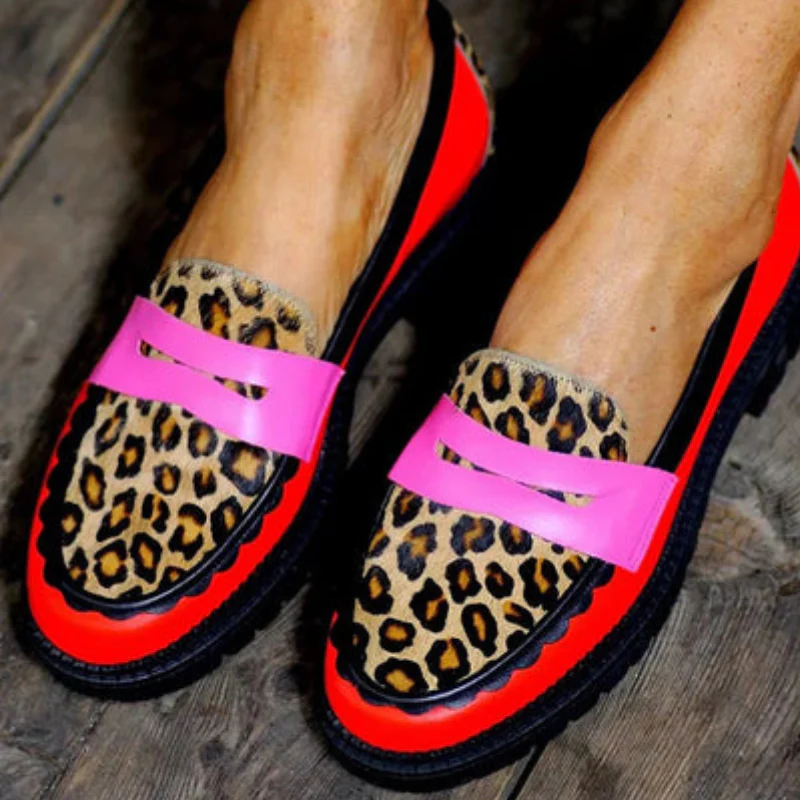 Mocassins femme bout rond petit talon - Image 3