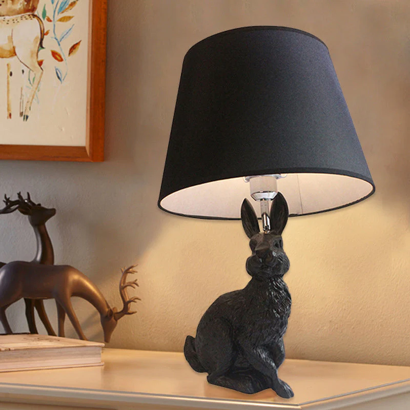 Lampe de bureau moderne en forme de lapin