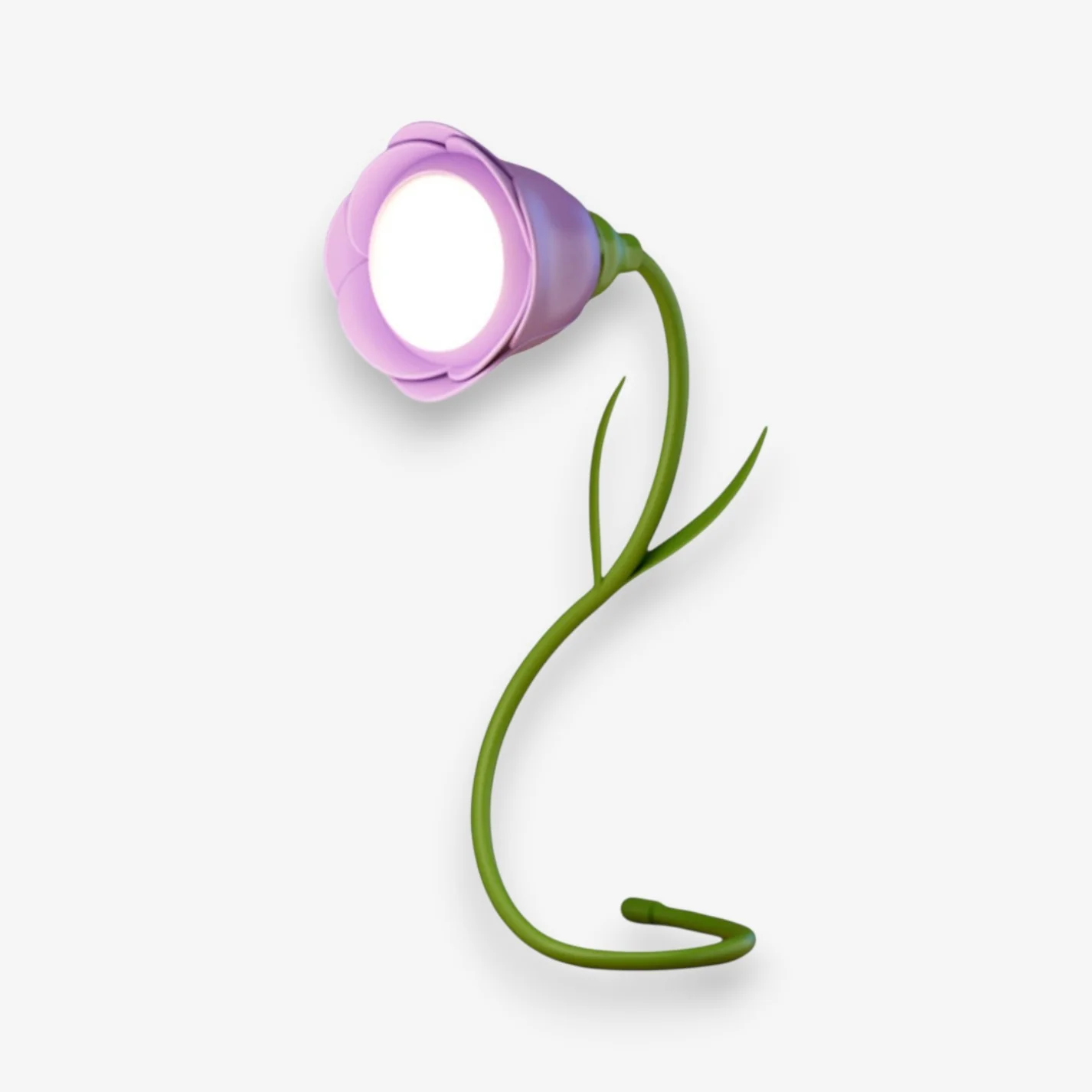 Lampe de table LED portable rose - Image 4