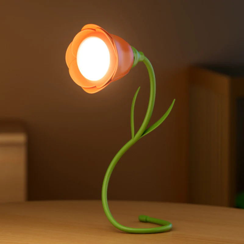 Lampe de table LED portable rose - Image 6