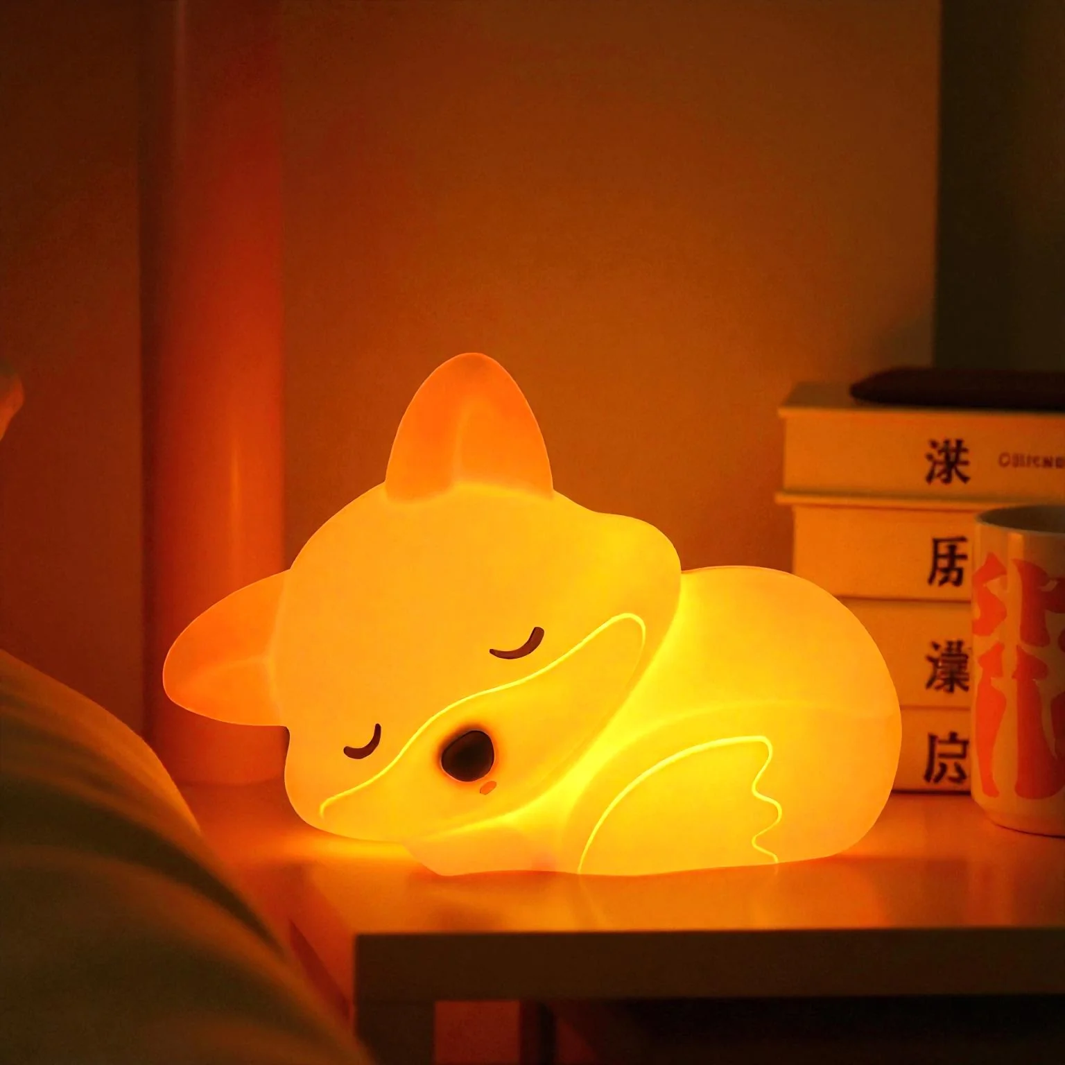 Lampe animale rechargeable tactile GlowCritter - Image 4