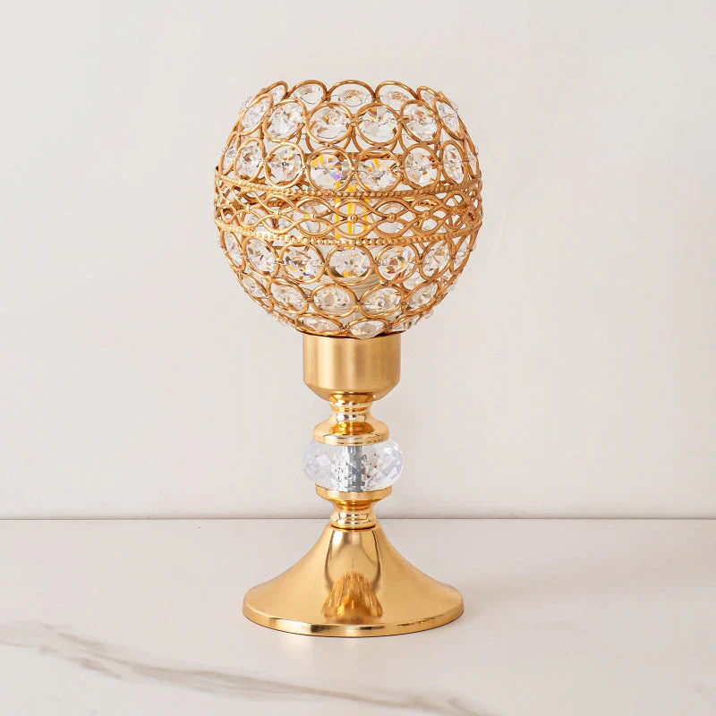 Lampe de bureau LED design cristal avec USB - Image 4
