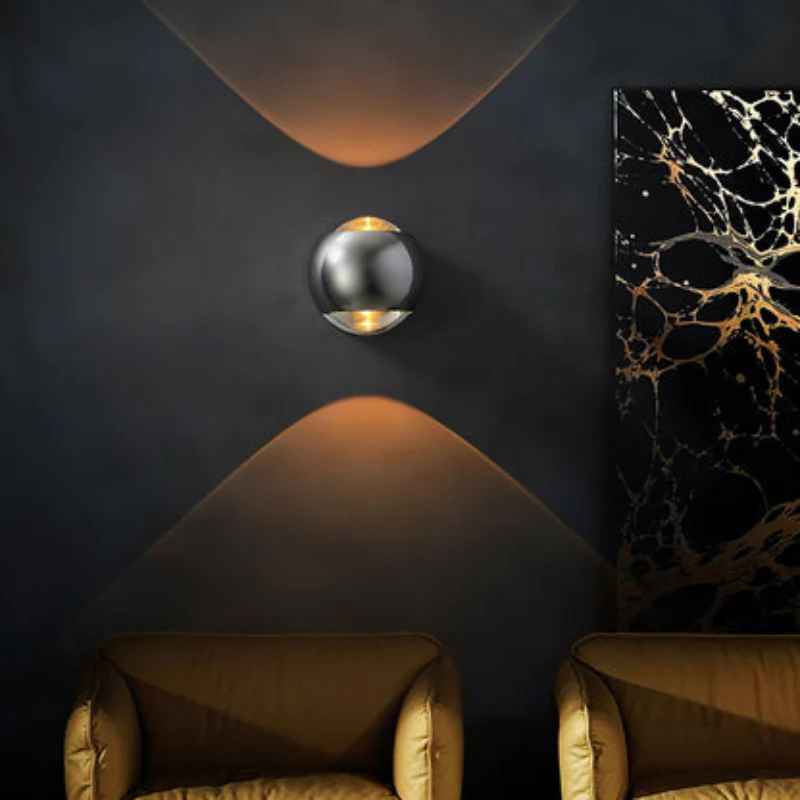 Applique murale LED réglable en verre - Image 9