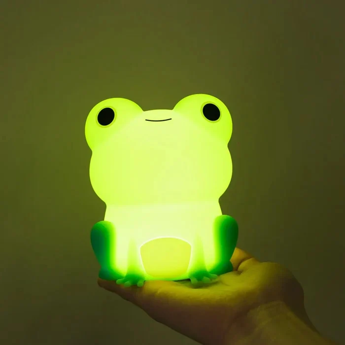 Veilleuse enfant grenouille LED changeant de couleur - Image 2