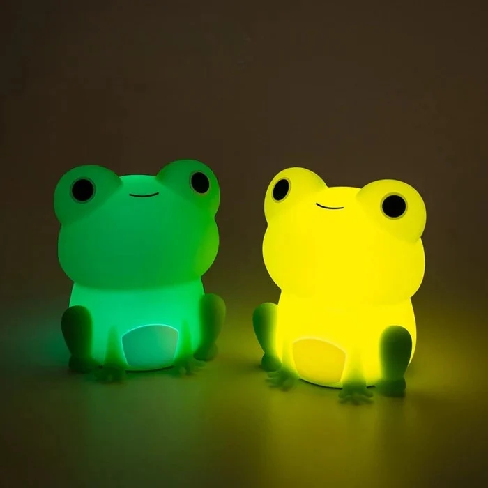 Veilleuse enfant grenouille LED changeant de couleur - Image 3