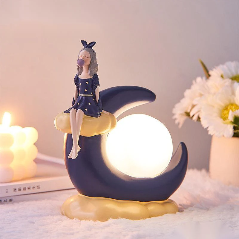 Veilleuse LED Bubble Girl pour décoration intérieure - Image 3