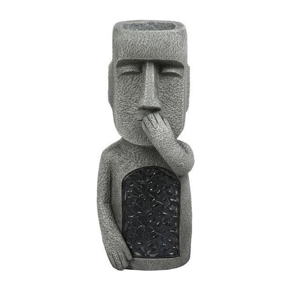 Pot de fleurs GlowPot visage sculpté - Image 5