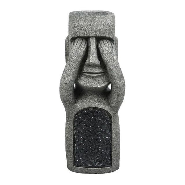 Pot de fleurs GlowPot visage sculpté - Image 6