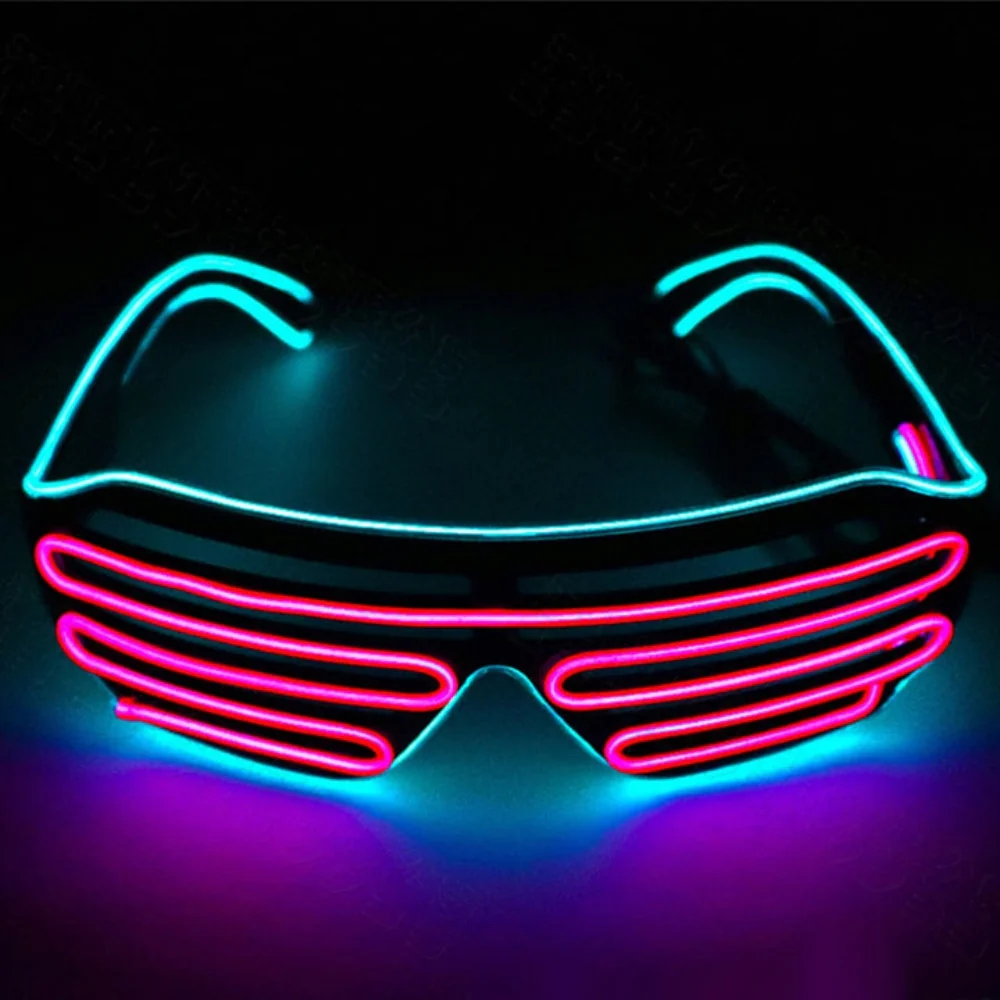 Lunettes LED Rechargeables avec Éclairage Personnalisable - Image 4