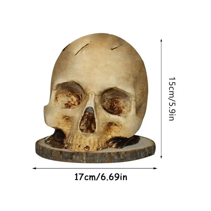 Porte-couteaux tête de mort gothique - Image 6