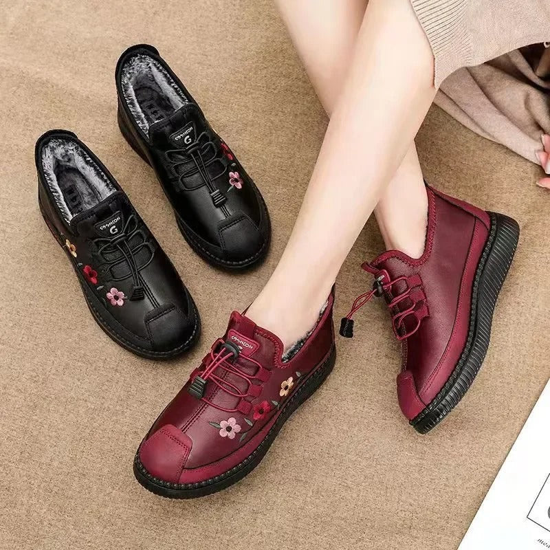 Chaussures à imprimé fleuri femme - Image 5
