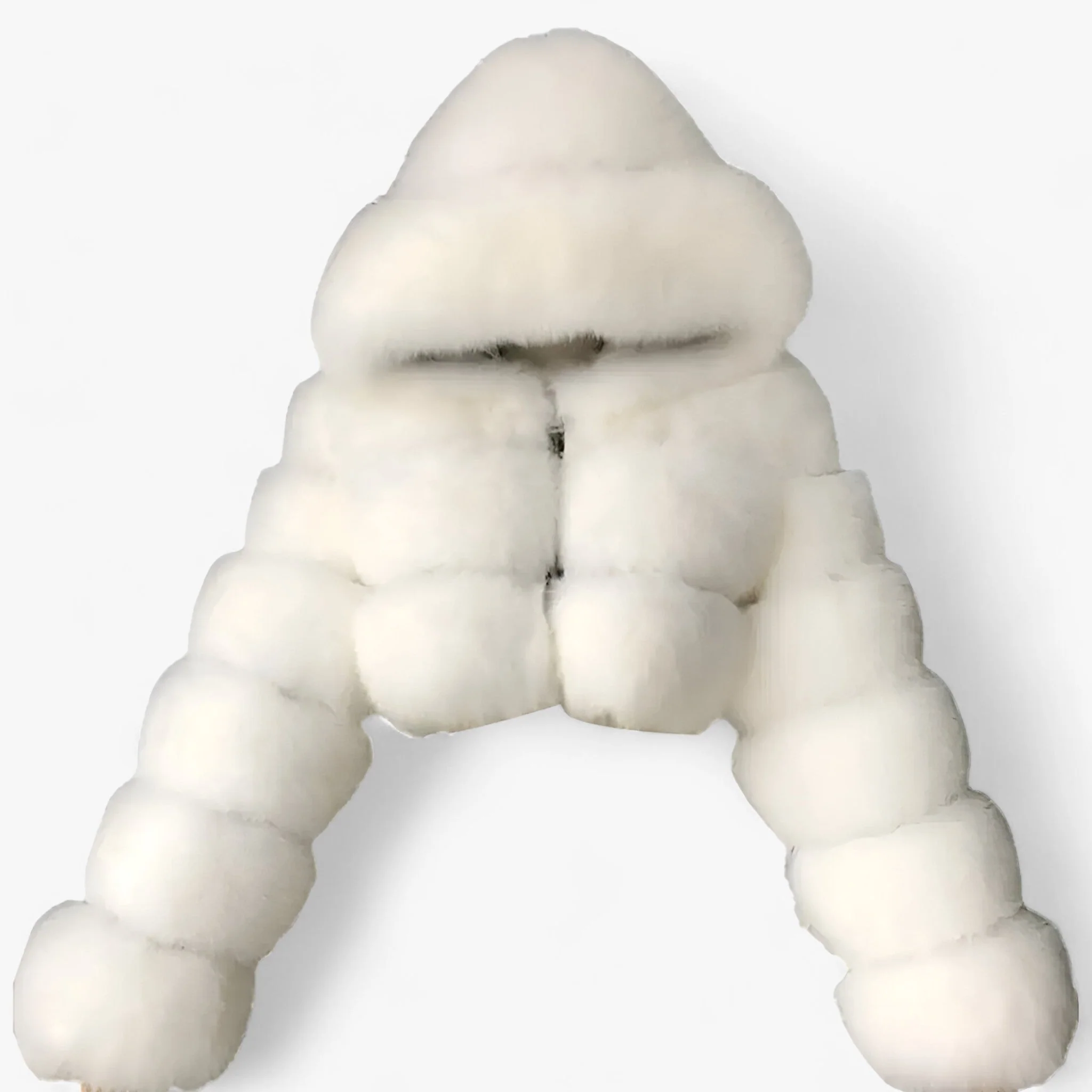 Manteau élégant à capuche et manches longues avec fermeture éclair - Image 7
