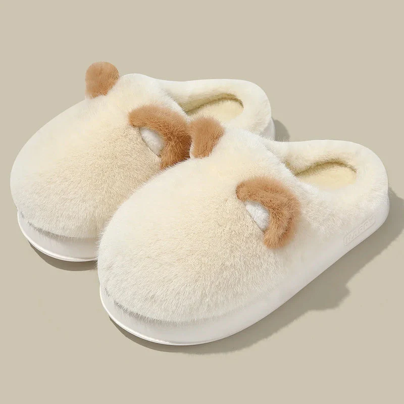 Chaussons femme moelleux doublure fourrure - Image 6