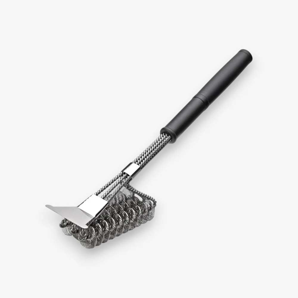 Brosse BBQ à poils en acier - Image 2