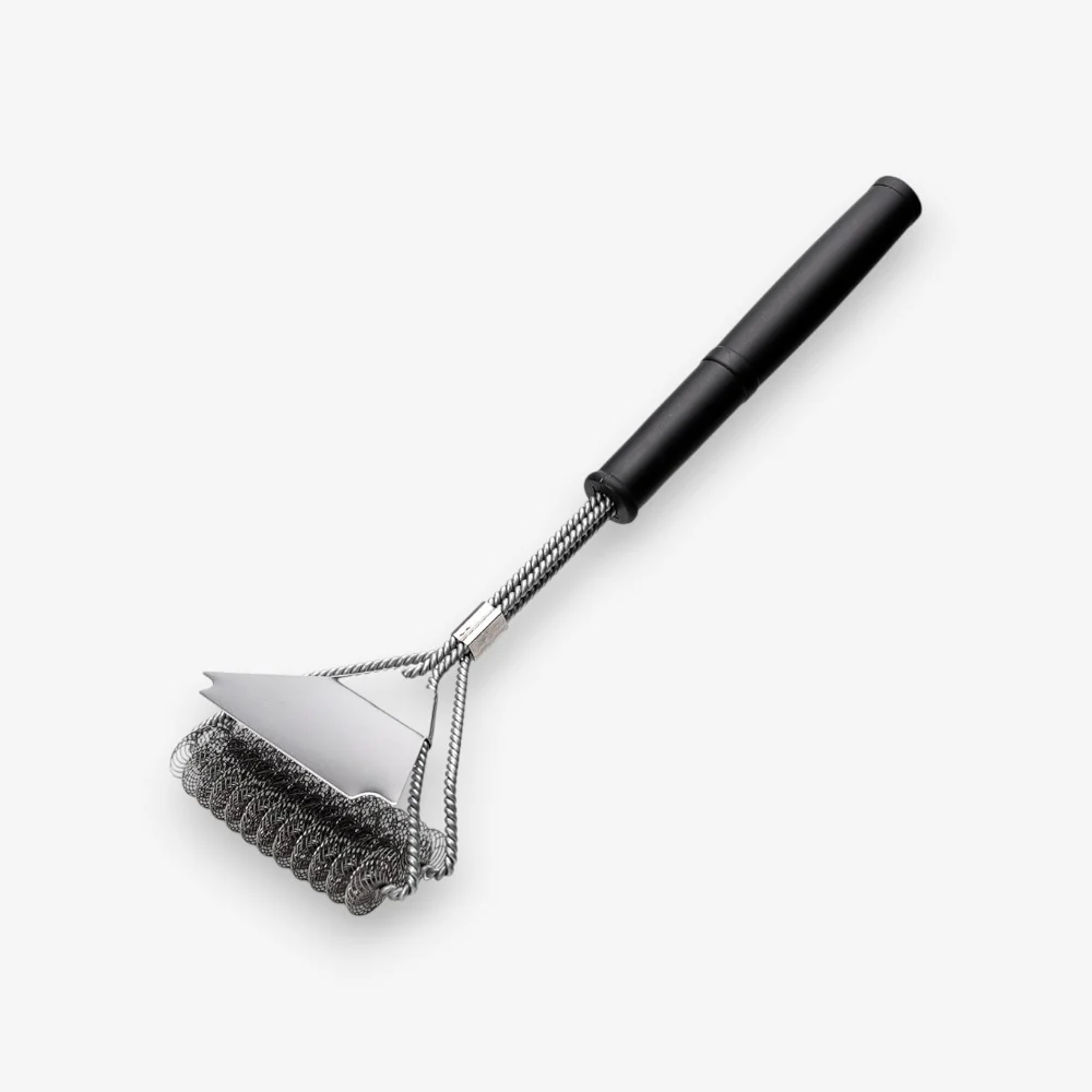 Brosse BBQ à poils en acier - Image 3