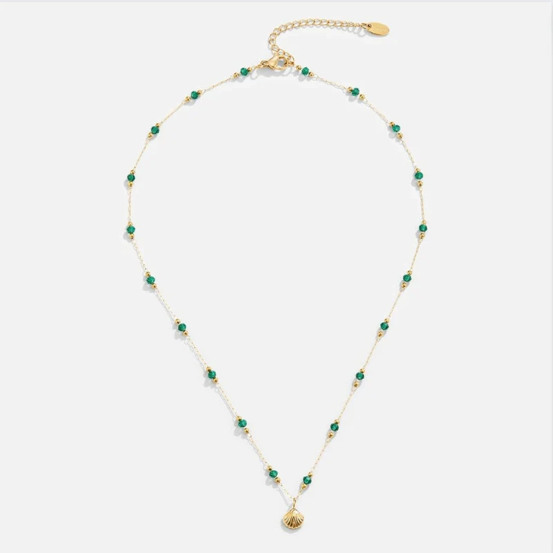 Collier femme Hailey pendentif perle - Image 4