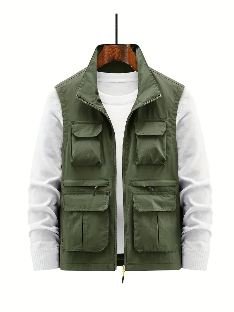 Cardigan zippé homme col rabattu - Image 2