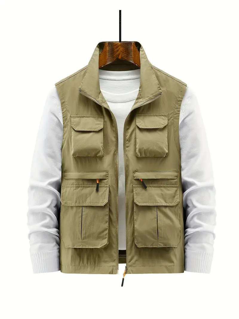 Cardigan zippé homme col rabattu - Image 4