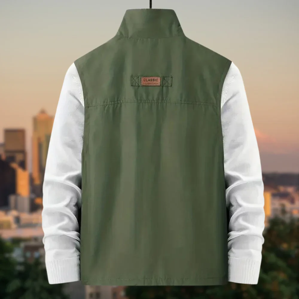 Cardigan zippé homme col rabattu - Image 8