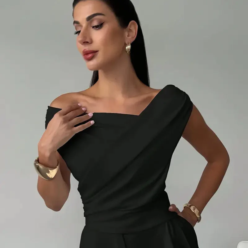Haut à épaules dénudées pour femme - Image 7