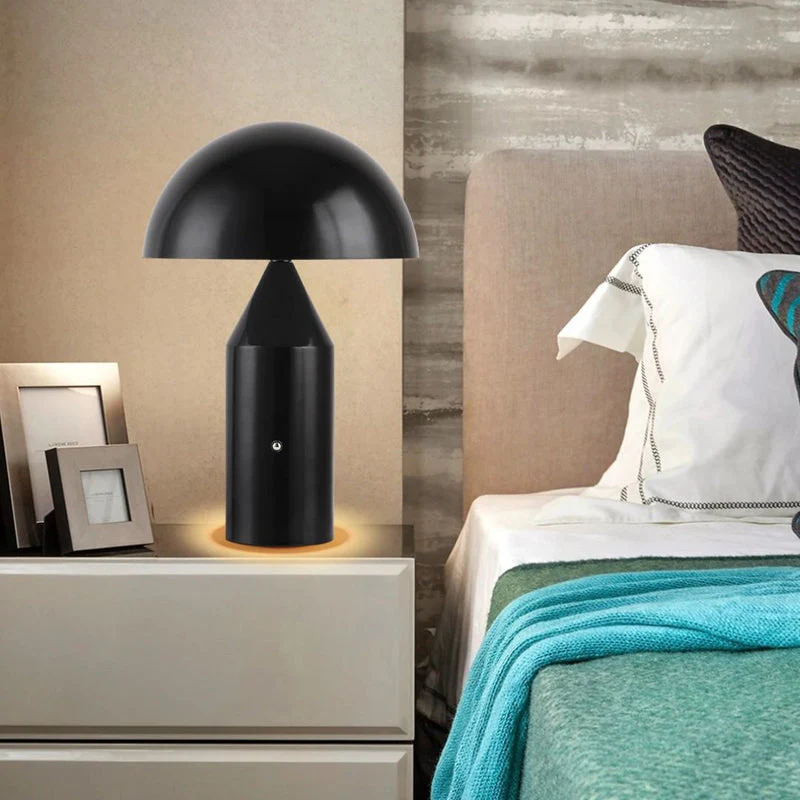 HavenGlow Lampe de table LED champignon scandinave - Image 5