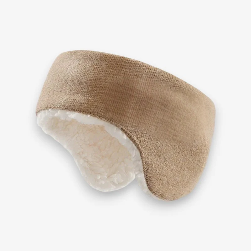Cache-oreilles sport pour sommeil avec bandeau tricoté épaissi - Image 2