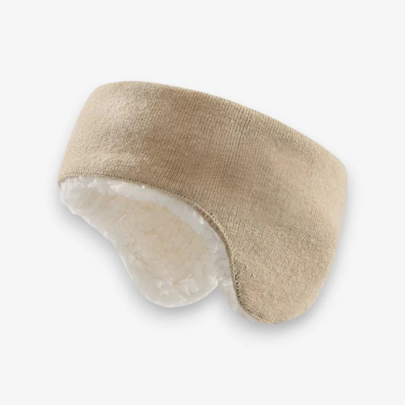 Cache-oreilles sport pour sommeil avec bandeau tricoté épaissi - Image 4