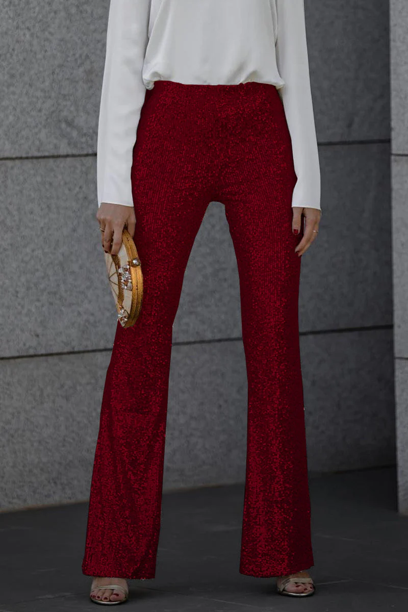 Pantalon Taille Haute Élégant avec Coupe Décontractée - Image 2