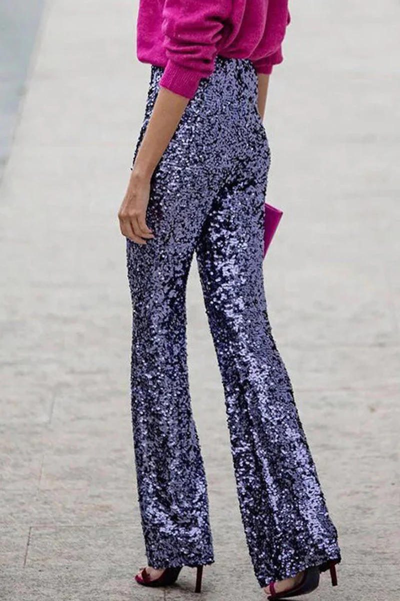 Pantalon Taille Haute Élégant avec Coupe Décontractée - Image 4