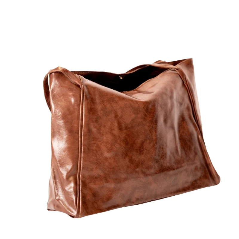 Sac bandoulière oversize avec bandoulière réglable - Image 2
