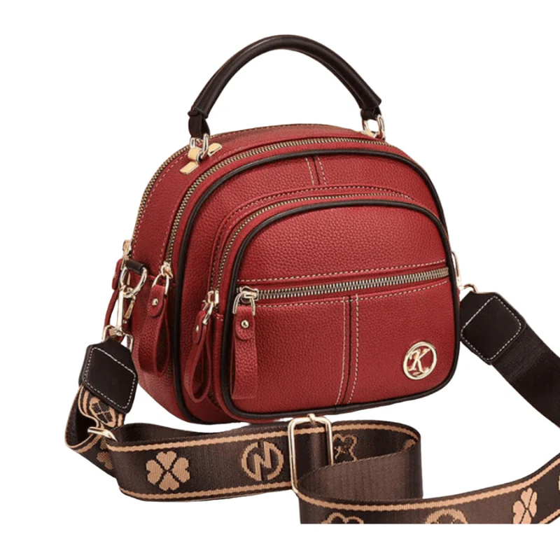 Sac avec sangle d’épaule + poches zippées - Image 2