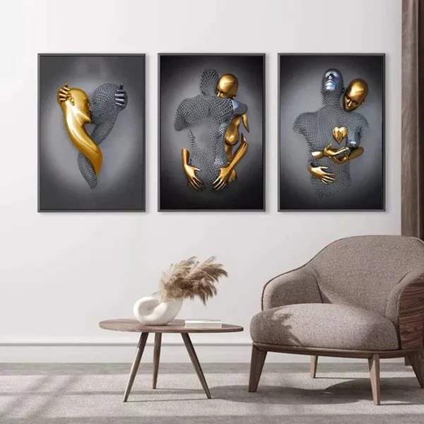 Peinture murale unique pour décoration intérieure