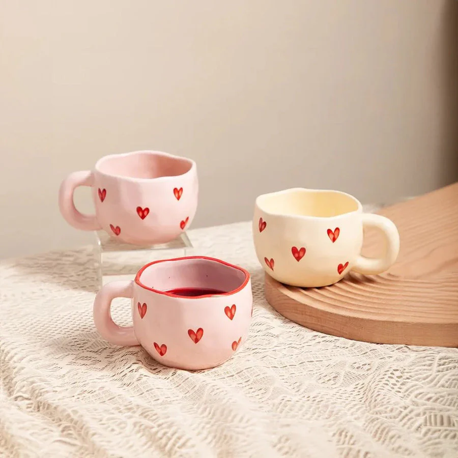 Tasse cœur romantique design élégant - Image 5
