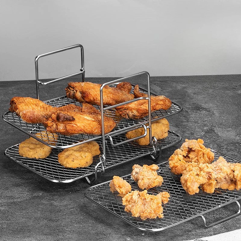 Grille déshydrateur multi niveaux pour cuisson vapeur et rôtissage - Image 3