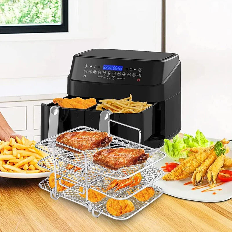 Grille déshydrateur multi niveaux pour cuisson vapeur et rôtissage - Image 6