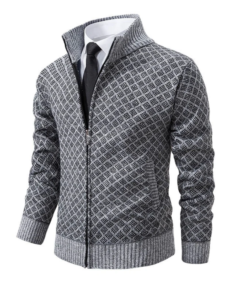 Henrik - Veste zippée homme chaude