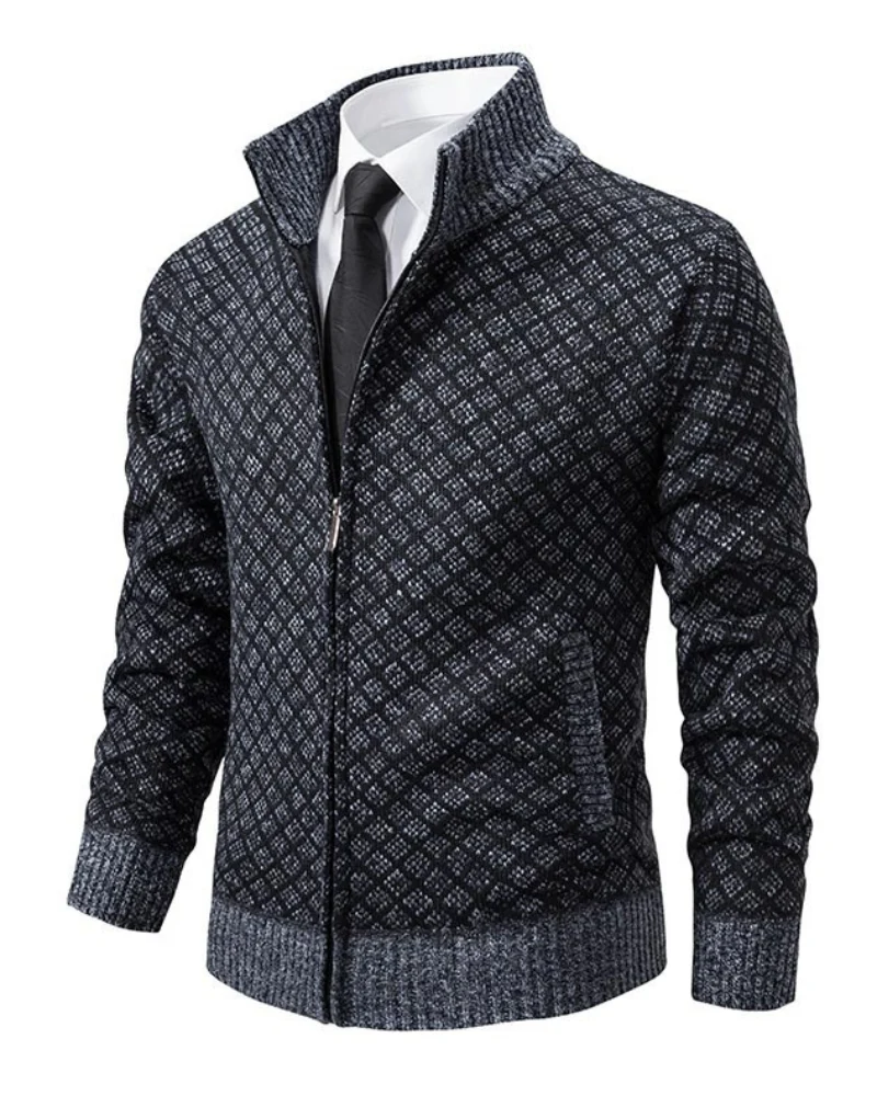Henrik - Veste zippée homme chaude - Image 2