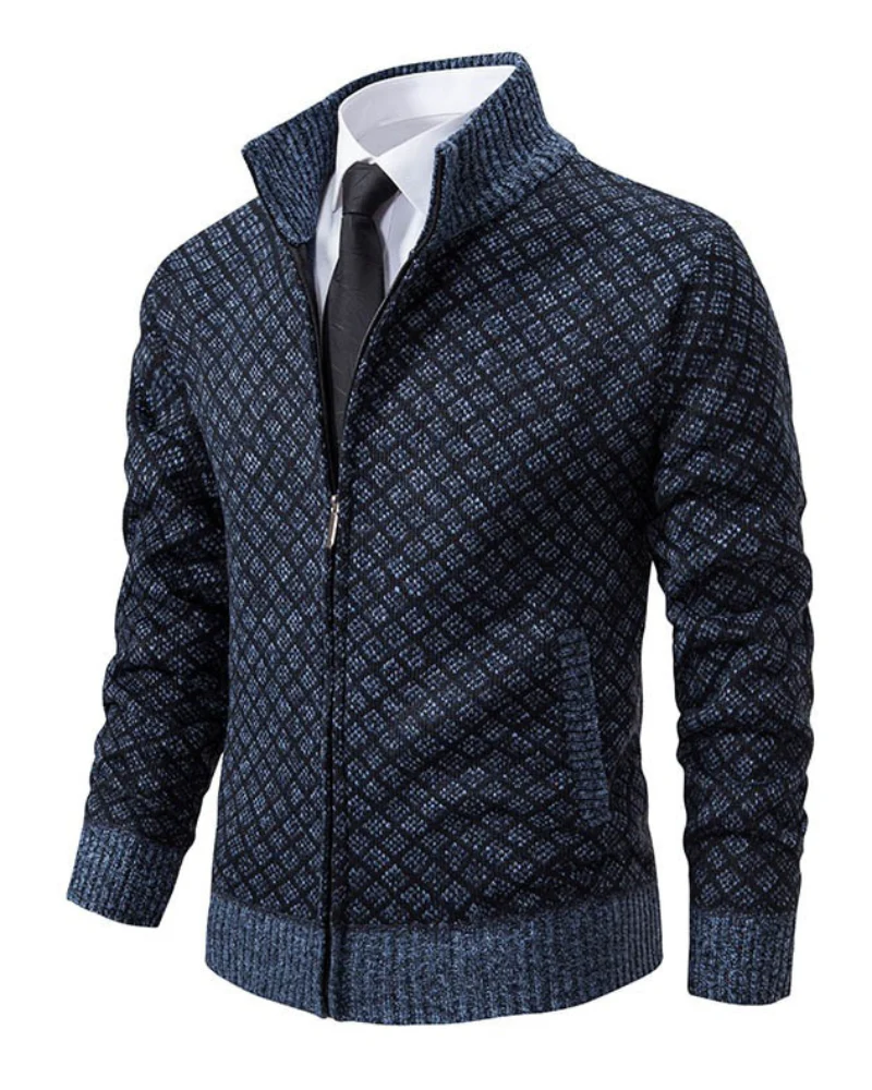 Henrik - Veste zippée homme chaude - Image 4