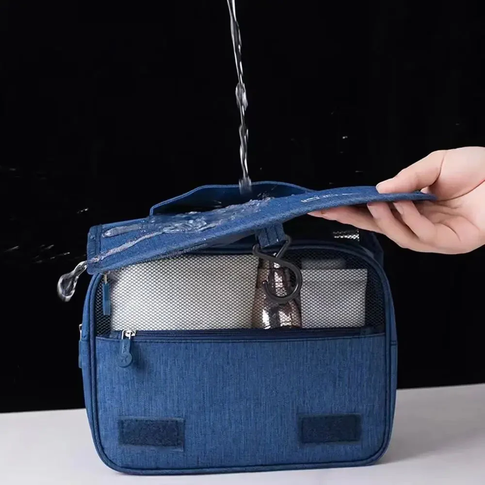 Trousse de toilette pliable avec crochet - Image 6