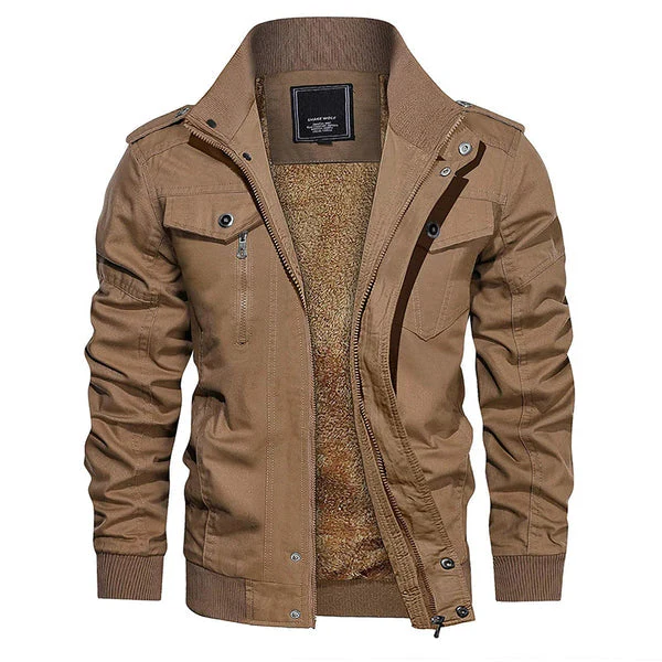 Blouson aviateur moderne à manches longues - Image 2