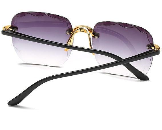 Idris – Lunettes de soleil coupe diamant à verres facettés - Image 2