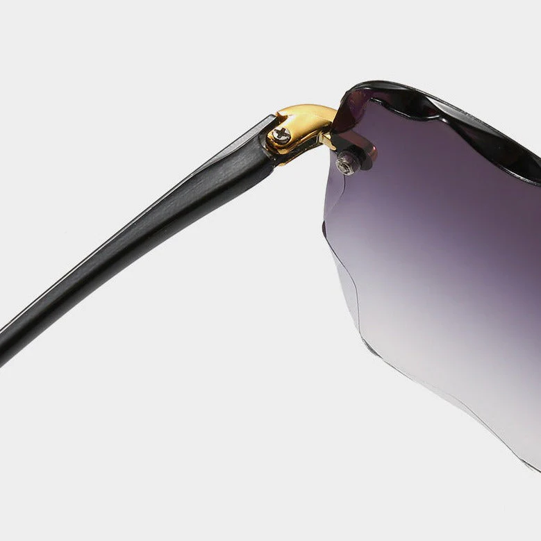 Idris – Lunettes de soleil coupe diamant à verres facettés - Image 4