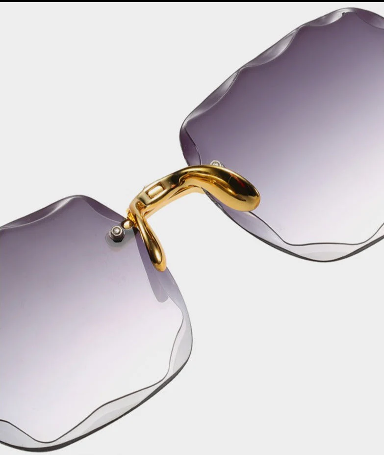 Idris – Lunettes de soleil coupe diamant à verres facettés - Image 5
