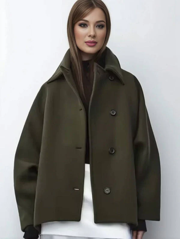 Manteau oversize Iris manches longues - Image 10