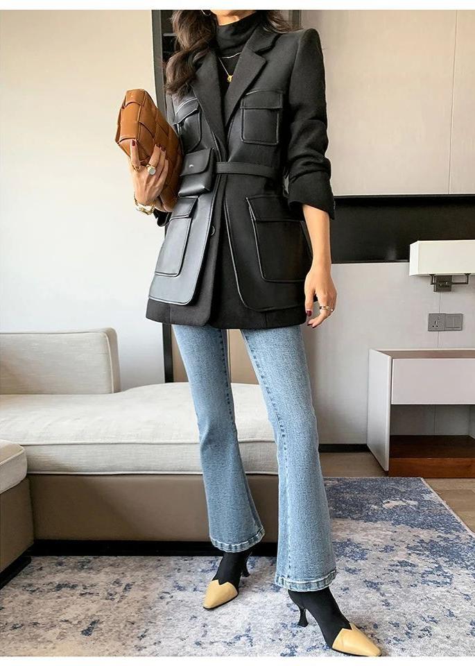 Manteau à manches longues femme - Image 3