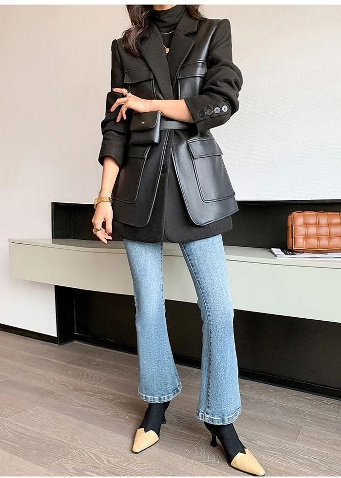 Manteau à manches longues femme - Image 5